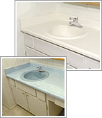 Bathroom sinks and vanities