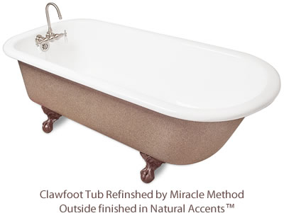 Clawfoot Bathtub Refinishing by Miracle Method