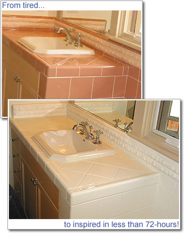 Kitchen Counter Tops on Tile Countertops     Do Your Countertops Need To Be Repaired Or