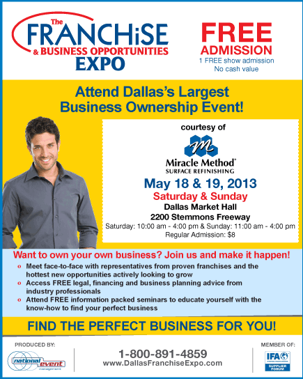 Visit Miracle Method at the Franchise Expo