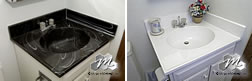 Bathroom vanity makeover.