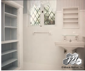 After ceramic tile reglazing
