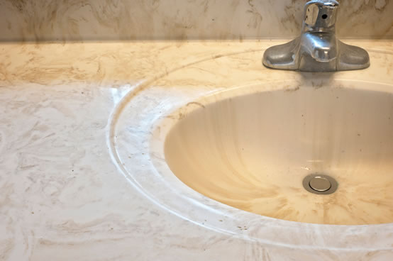 Refinishing corian scratches Refinishing corian scratches
